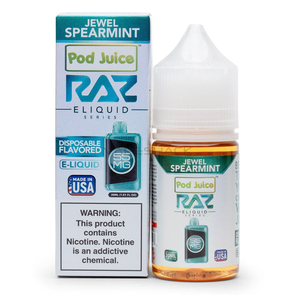 Jewel Spearmint - Pod Juice X Raz E-Liquid - 30ML