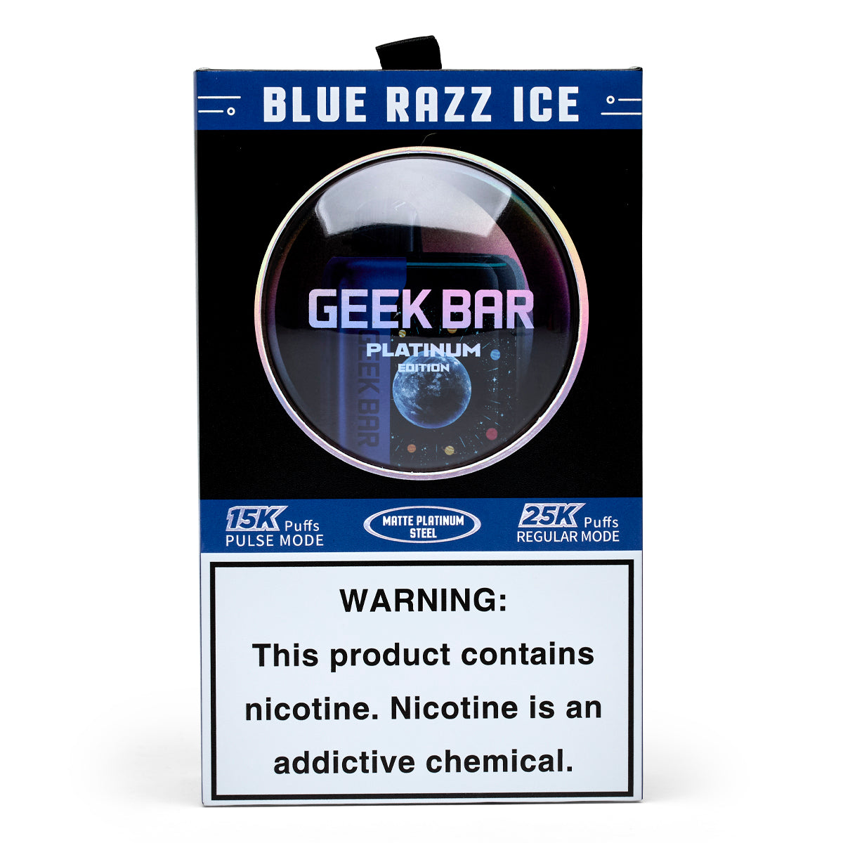 Geek Bar Pulse X Platinum Edition Disposable - 25000 Puffs - 5% Nicotine