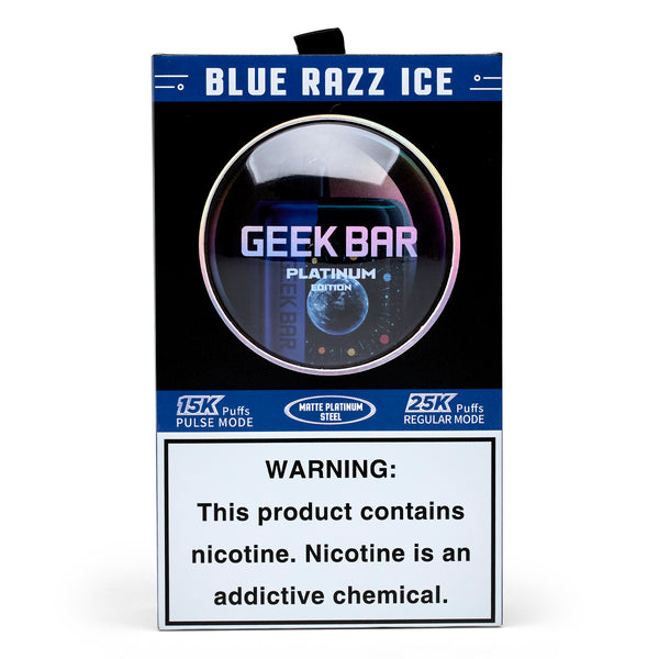 Geek Bar Pulse X Platinum Edition Disposable - 25000 Puffs - 5% Nicotine