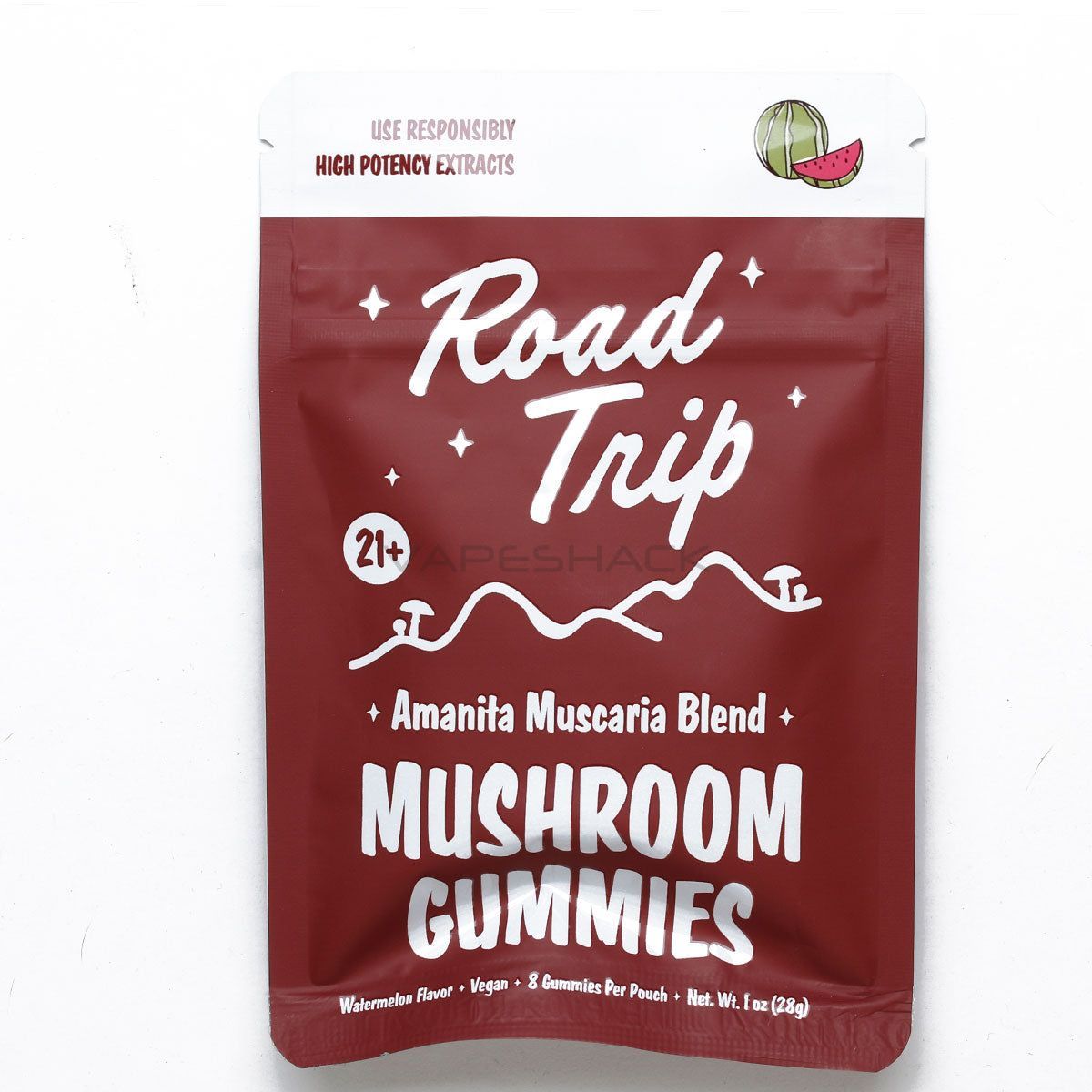 Amanita Muscaria Magic Mushroom Gummies - Road Trip - 8CT