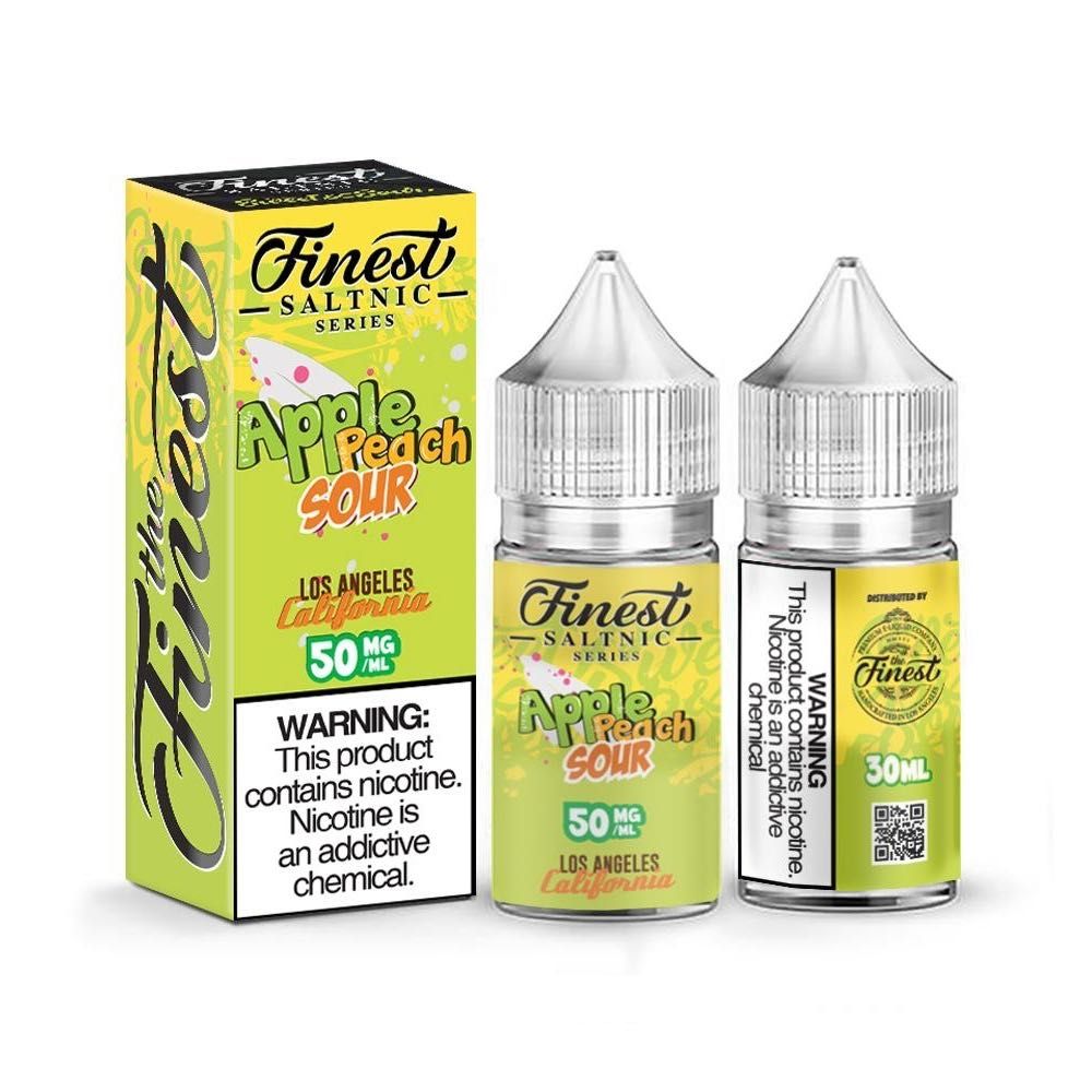 The Finest Salt - Apple Peach Sour - 30ml