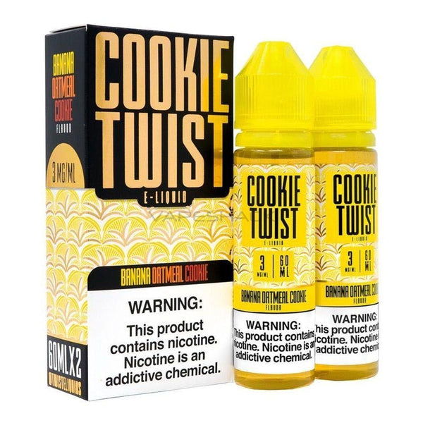 Banana Oatmeal Cookie 120ml Cookie Twist by Twist E-Liquids