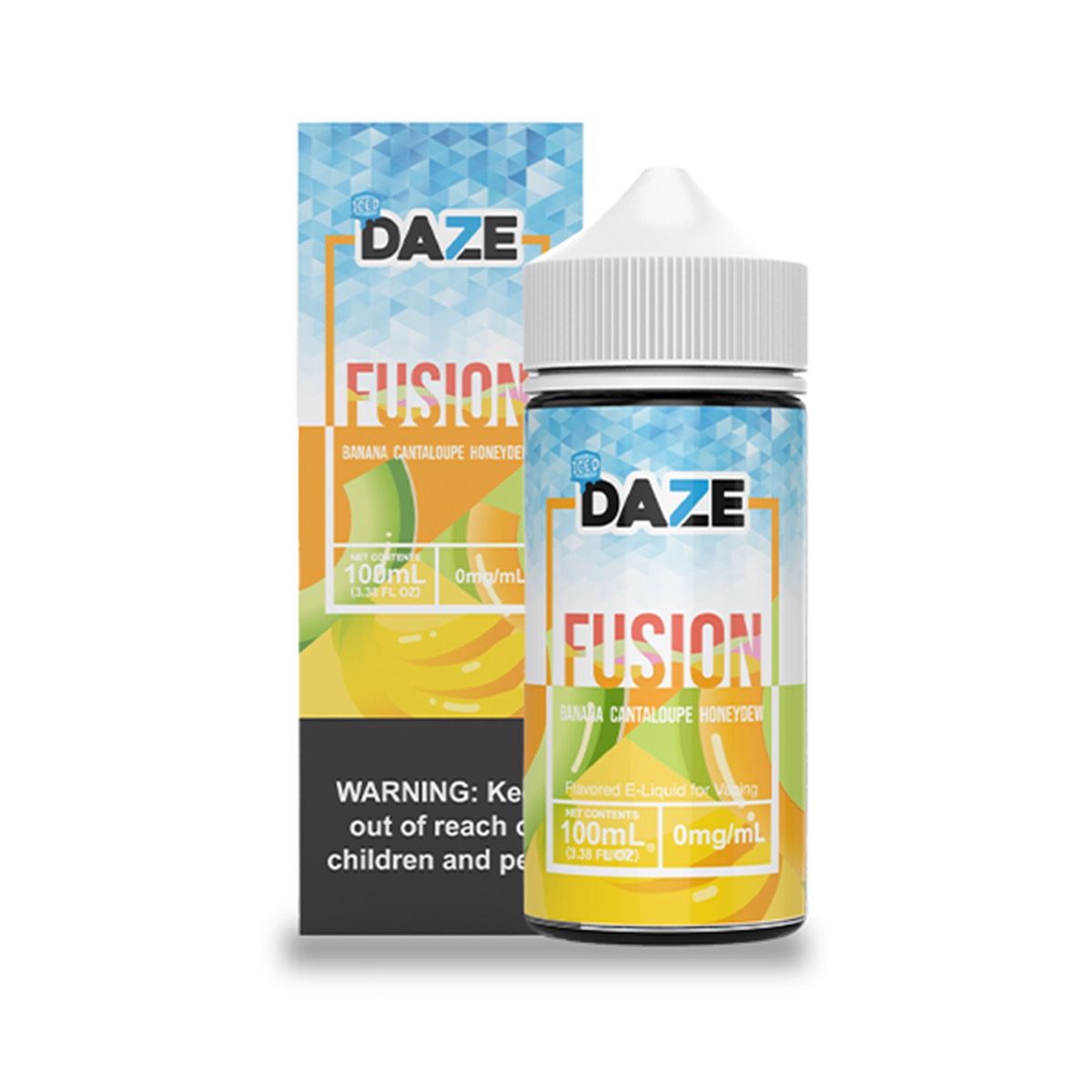 Banana Cantaloupe Honeydew Iced - Fusion - 7Daze - 60ml