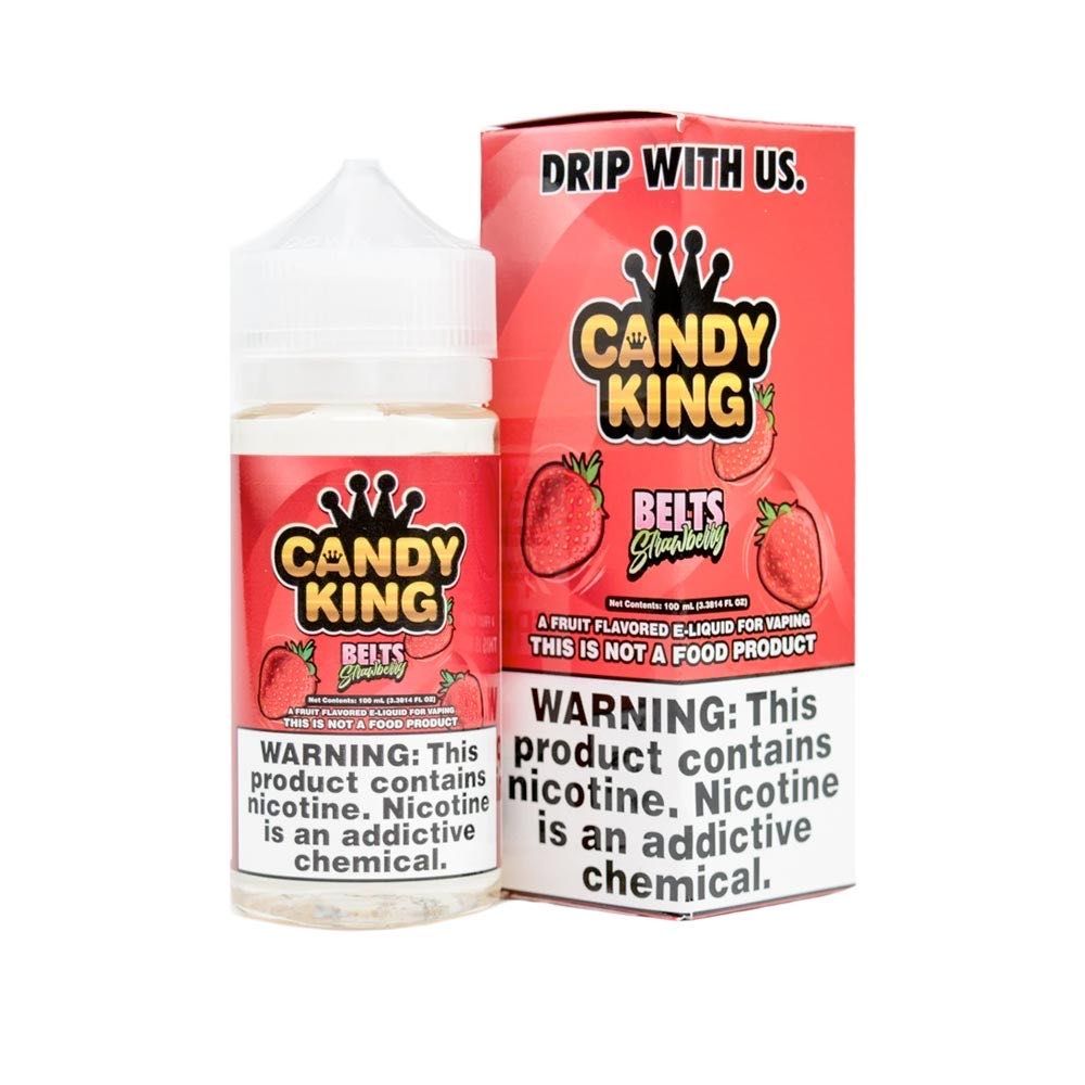 Candy King eJuice - Strawberry Belts - 100ML