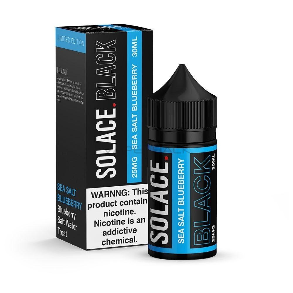 Solace Black - Sea Salt Blueberry - 30ml