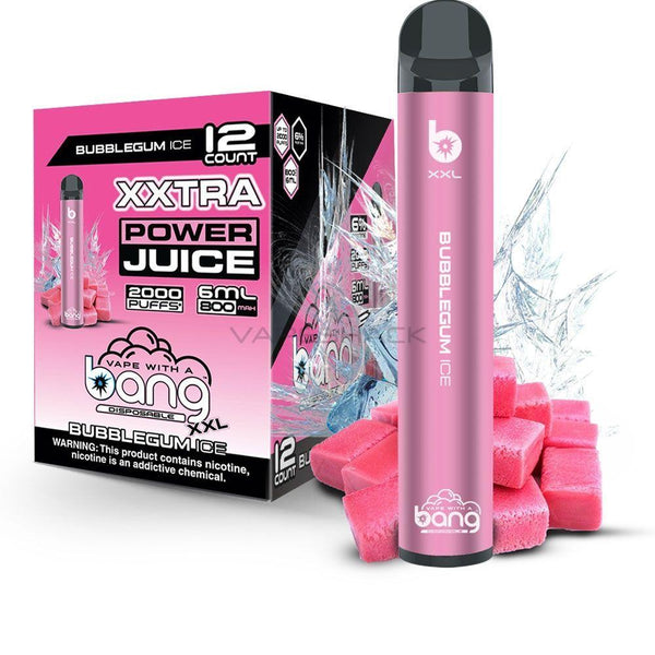 Bang XXTRA Disposable Vape - Bubblegum Ice