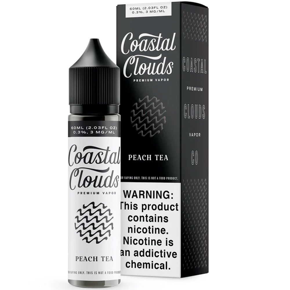 Coastal Clouds - Peach Tea - 60ML