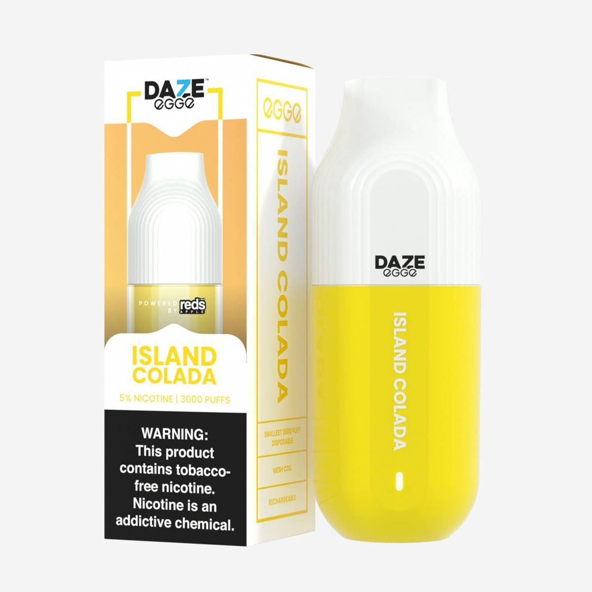 7Daze EGGE TFN Rechargeable Disposable - 3000 Puffs