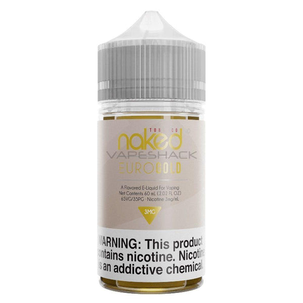 Naked 100 Tobacco - Euro Gold- 60ml