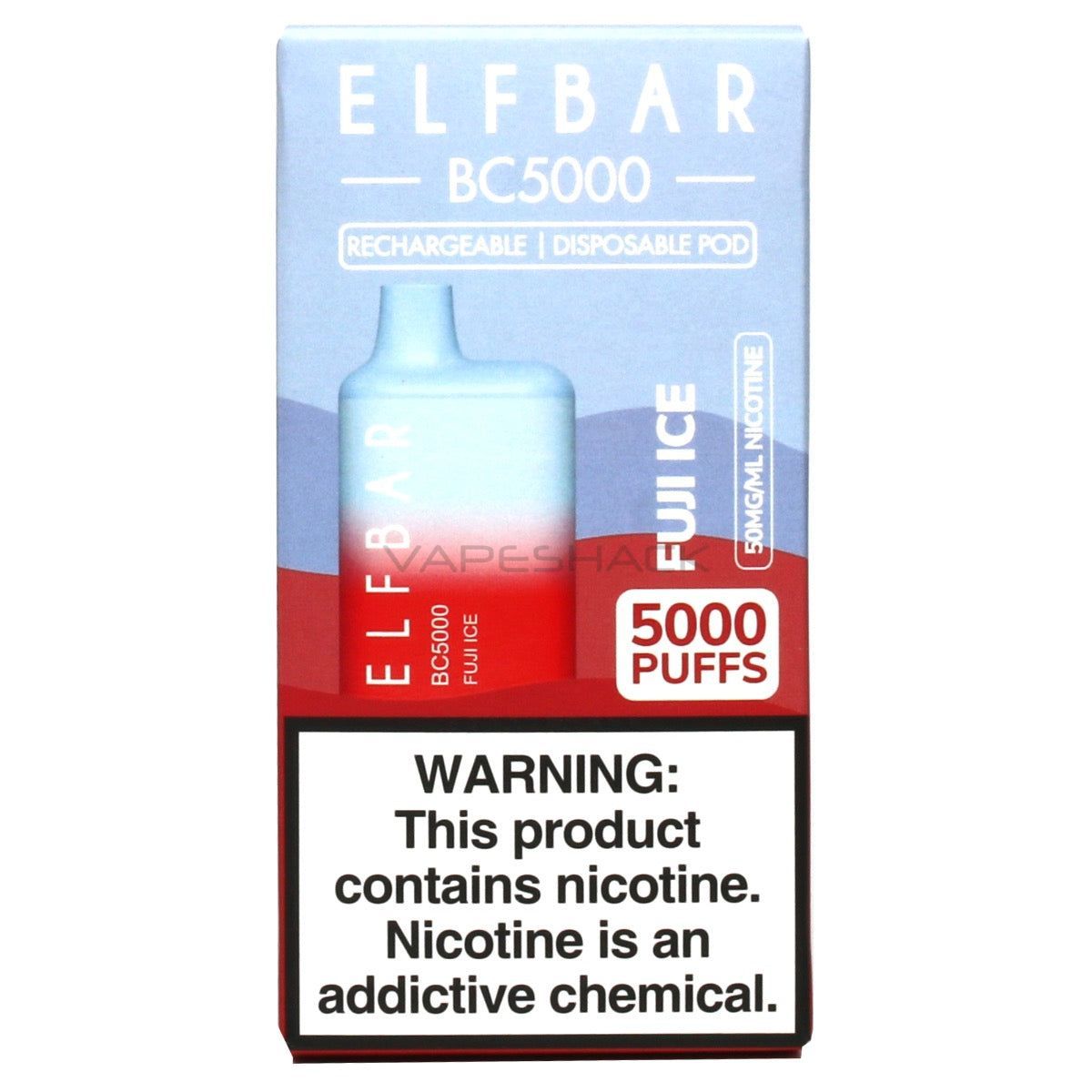 Elf Bar BC5000 Disposable - 5000 Puffs-Fuji Ice - 1