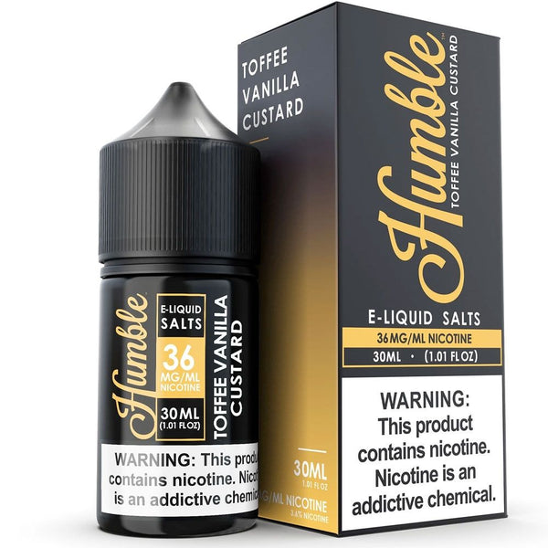 Humble Salts - Toffee Vanilla Custard - 30mL - 1