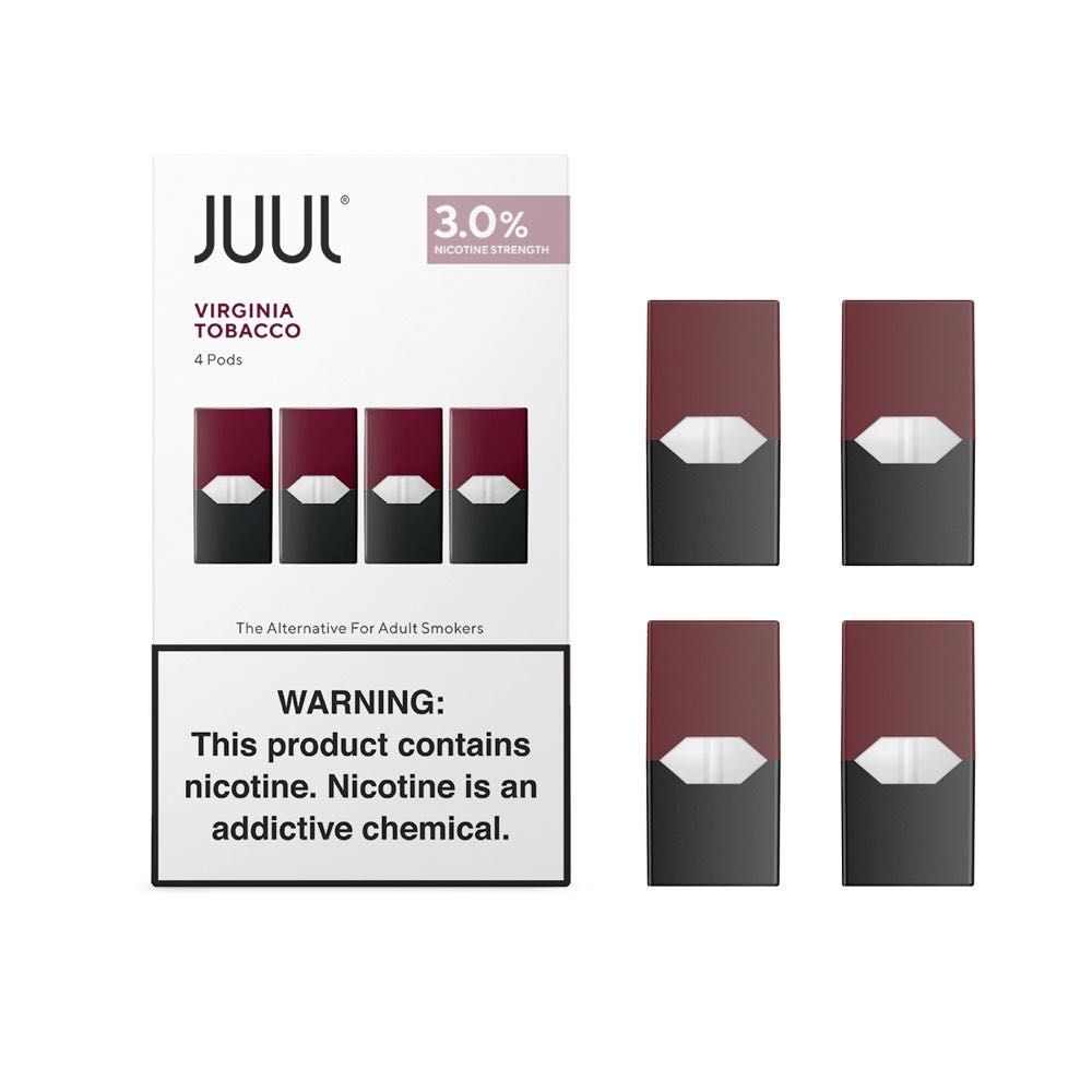 Juul Virginia Tobacco (Pack of 4)