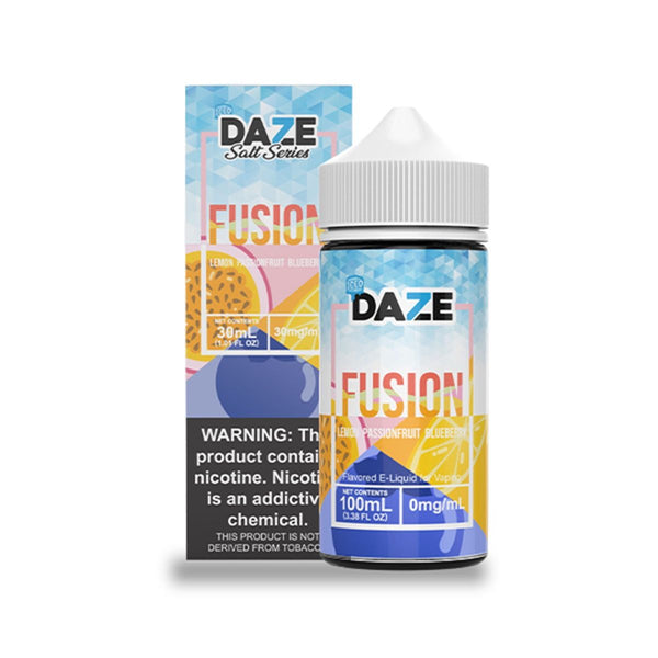 Lemon Passionfruit Blueberry Iced - Fusion - 7Daze - 60ml