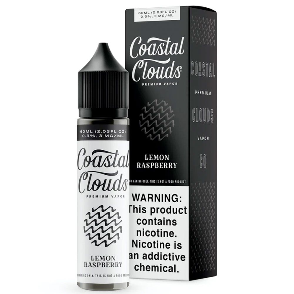 Coastal Clouds - Lemon Raspberry - 60ML