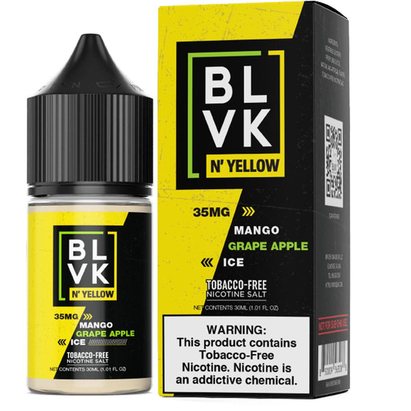 Mango Grape Apple Ice - BLVK N' Yellow Salts - 30ML