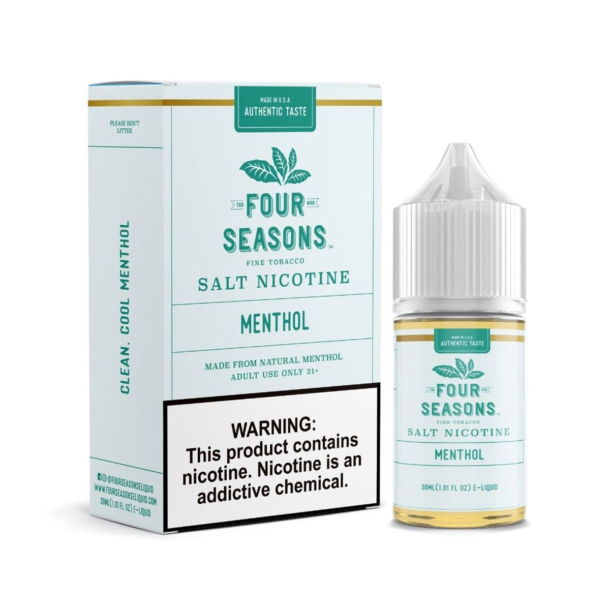 Menthol Salt - Four Seasons - 30ML