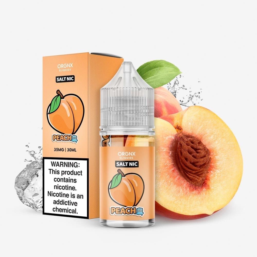 ORGNX Salt Nics - Peach Ice - 30ml