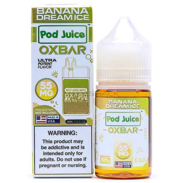 Banana Dream Ice - Pod Juice x Oxbar Salts - 30ML