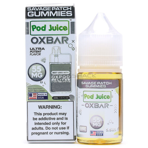 Savage Patch Gummies - Pod Juice x Oxbar Salts - 30ML