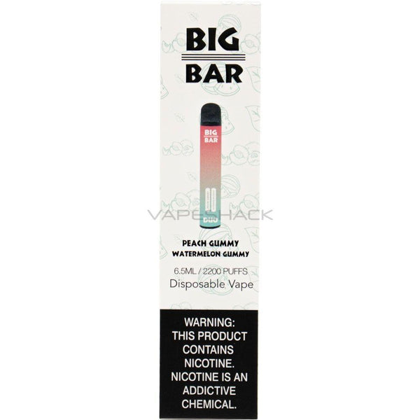 Big Bar Duo Disposable - Peach Gummy / Watermelon Gummy