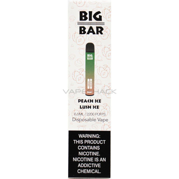 Big Bar Duo Disposable - Peach Ice / Lush Ice