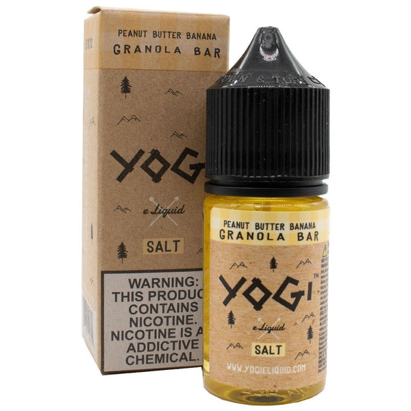 Peanut Butter Banana Granola Bar 30mL by Yogi Salt E-Liquid