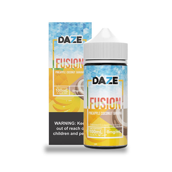 Pineapple Coconut Banana Iced - Fusion - 7Daze - 60ml