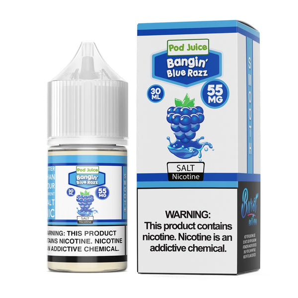 Pod Juice - Bangin Blue Razz - 30ml