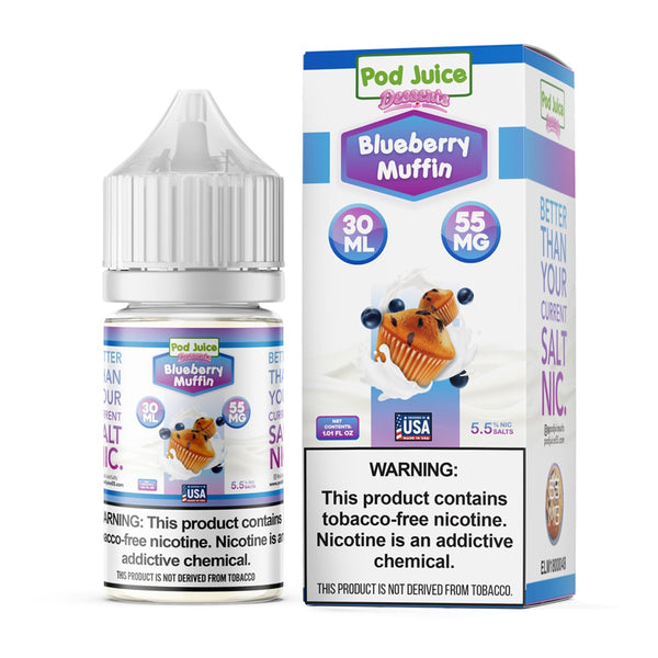 Pod Juice - Blueberry Muffin - 30ML