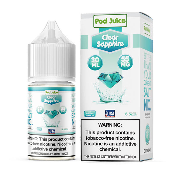 Clear Sapphire - Pod Juice - 30ML