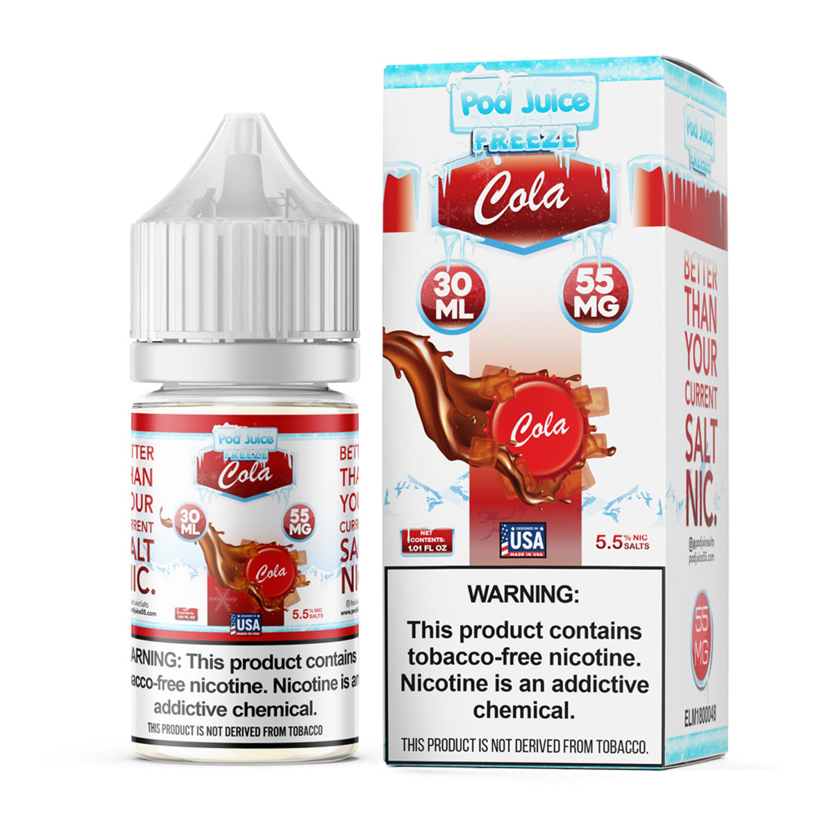 Cola Freeze - Pod Juice - 30ML