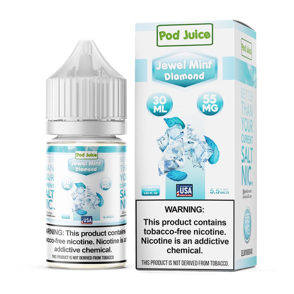 Pod Juice - Jewel Mint Diamond (Unsweet) - 30ml