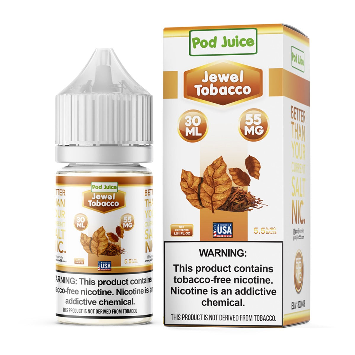 Pod Juice - Jewel Tobacco - 30ml