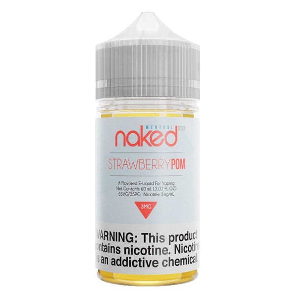 Naked 100 Menthol - Strawberry Pom - 60ml