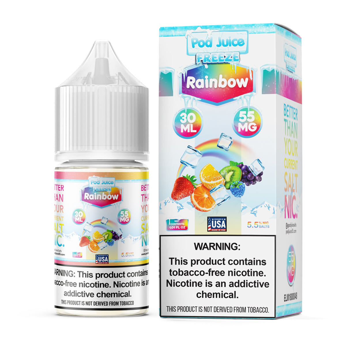 Rainbow Freeze - Pod Juice - 30ml