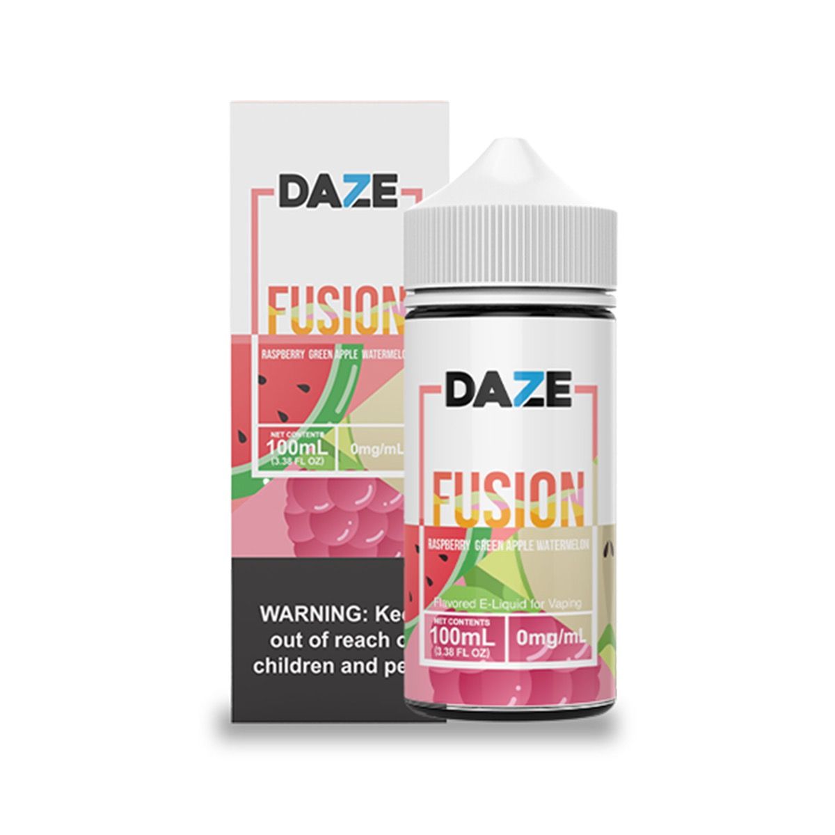 Raspberry Green Apple Watermelon - Fusion - 7Daze - 60ml