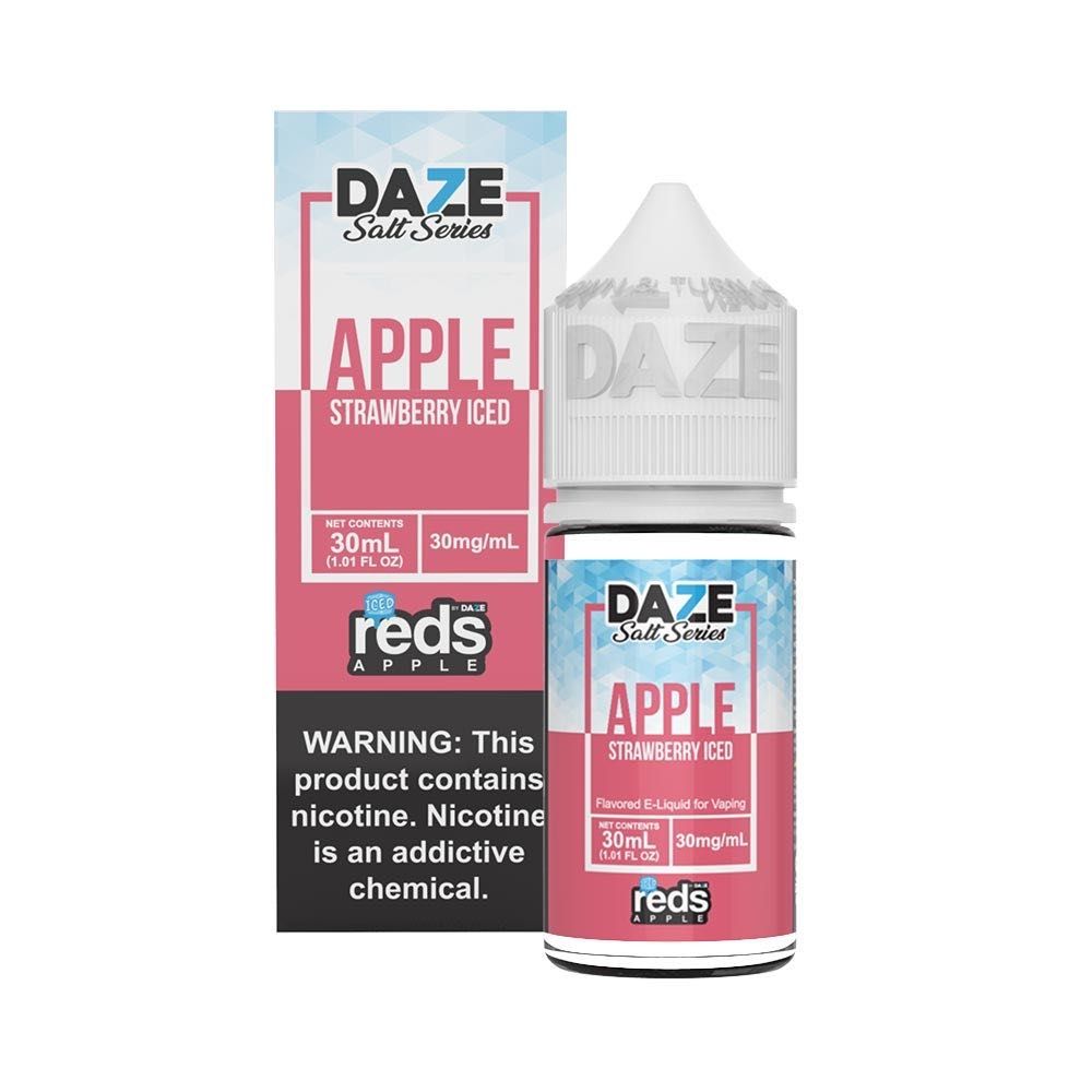 Reds Salt Series - Iced Strawberry - 7Daze