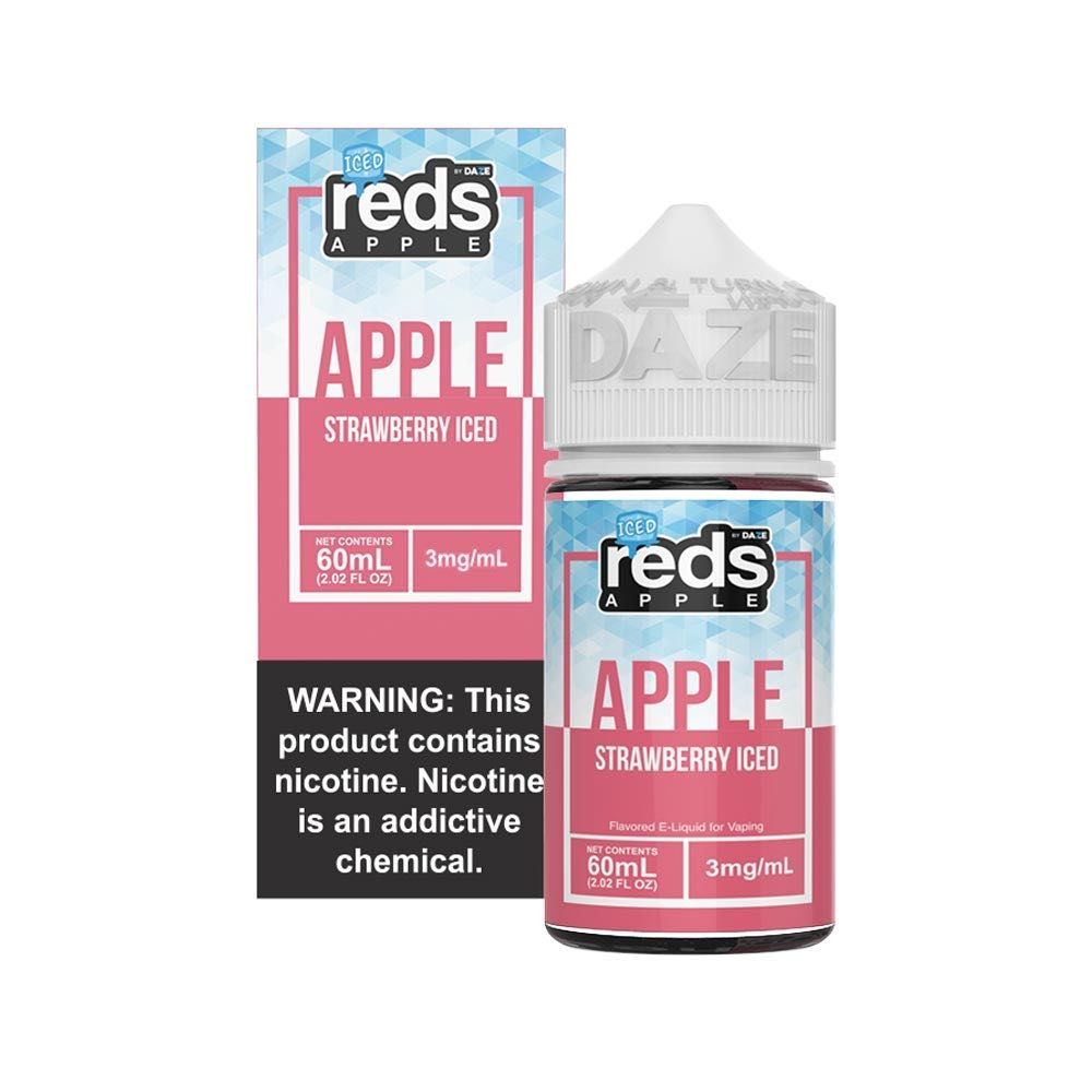 Reds - Iced Strawberry 60ml - 7Daze