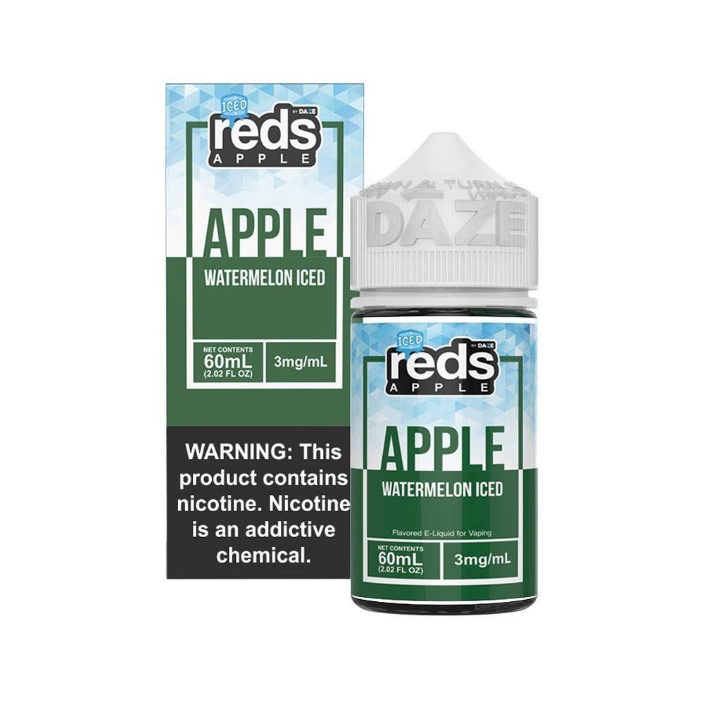 Reds - Iced Watermelon Apple 60ml - 7Daze