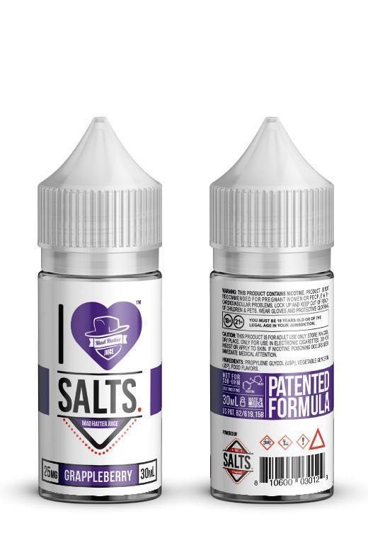 I Love Salts- Grapeberry- 30ml