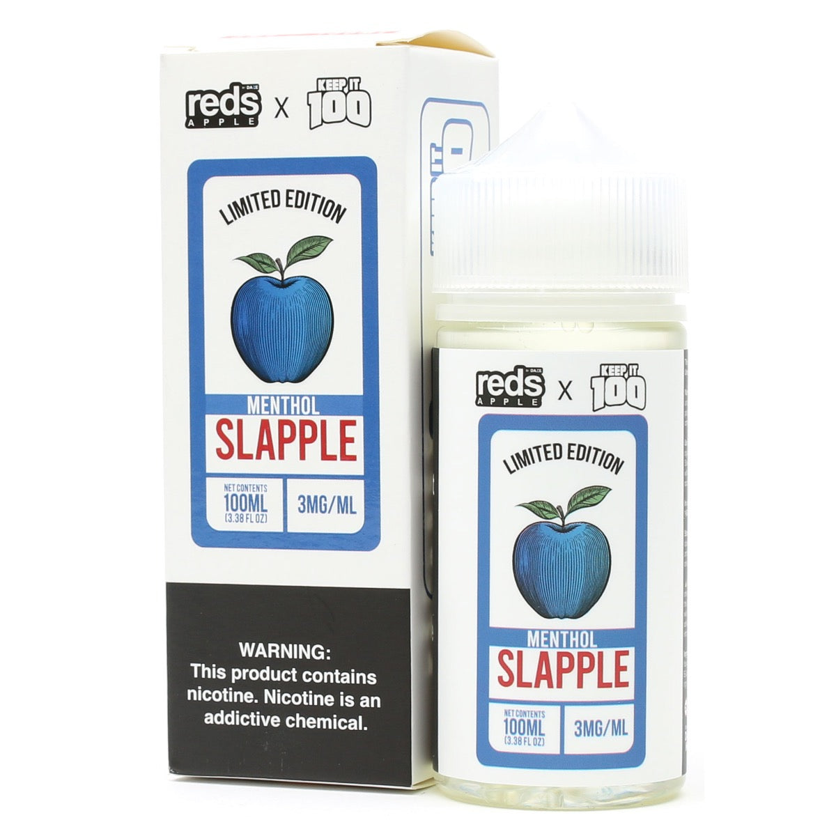 Slapple Menthol - 7 Daze x Keep it 100 - 100ML