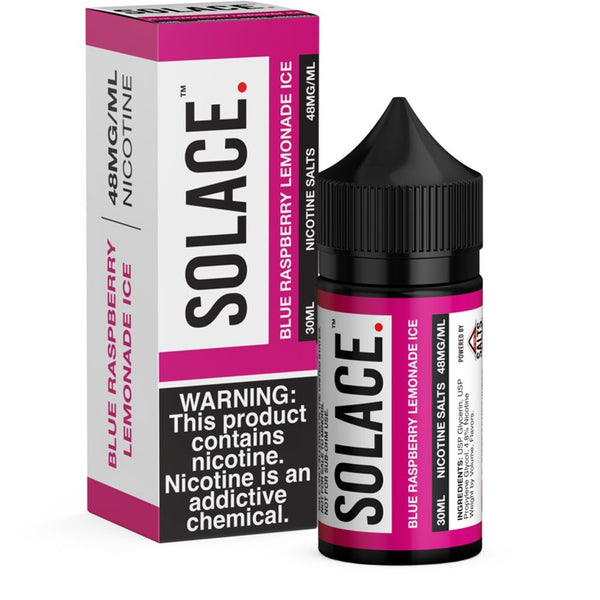 Solace Vapor Salts - Blue Raspberry Lemonade Ice - 30ml - 1