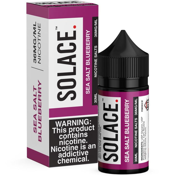 Solace Vapor Salts - Sea Salt Blueberry - 30ml - 1