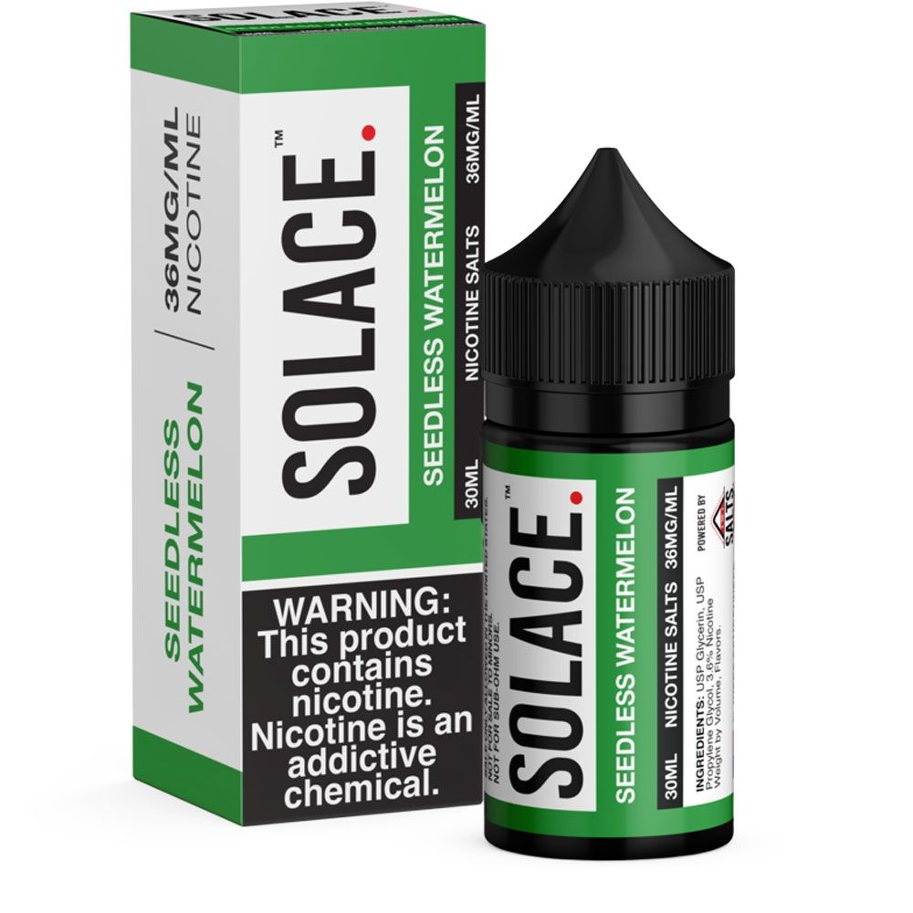 Solace Vapor Salts - Seedless Watermelon - 30ml - 1