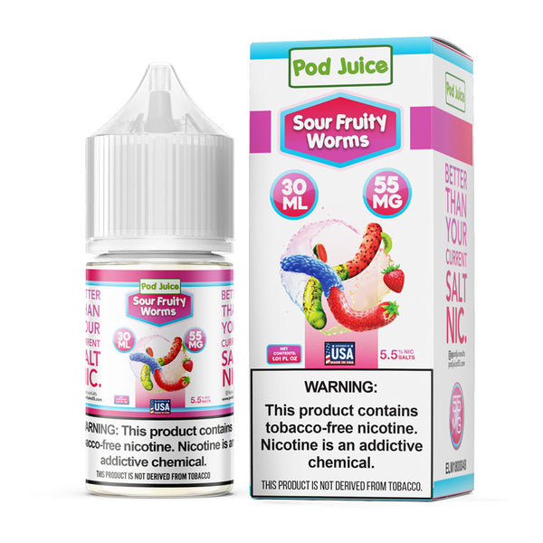 Sour Fruity Worms - Pod Juice - 30ml