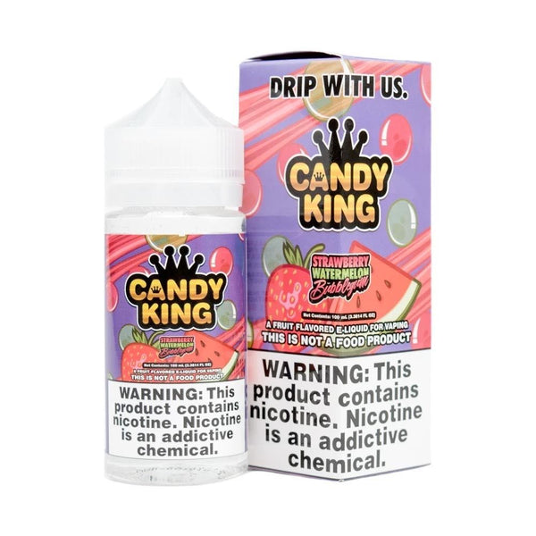 Candy King eJuice - Strawberry Watermelon Bubblegum - 100ML