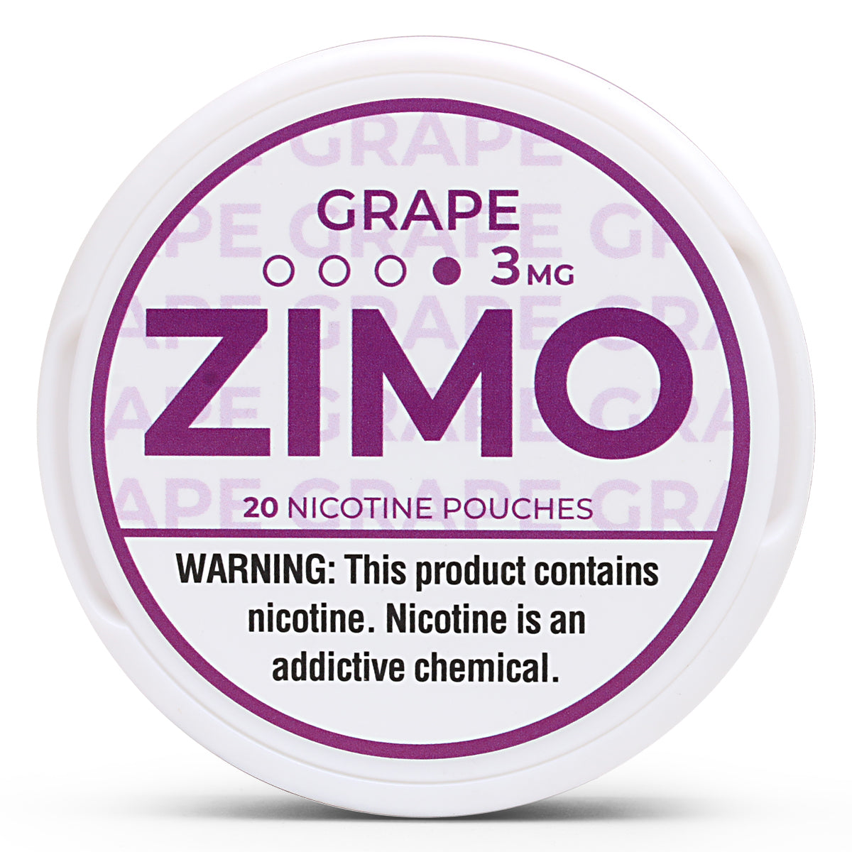 Grape - Zimo Nicotine Pouches - 20CT