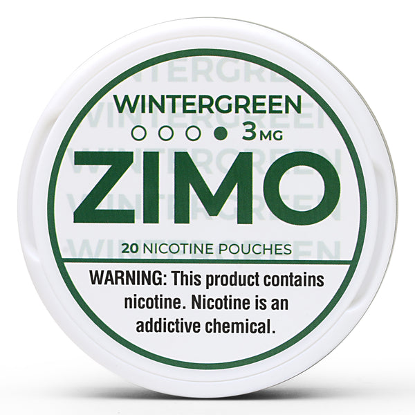 Wintergreen - Zimo Nicotine Pouches - 20CT