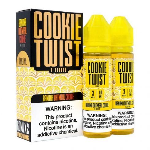 Banana Oatmeal Cookie 120ml Cookie Twist by Twist E-Liquids