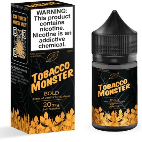 Bold Salt - Tobacco Monster Liquids - 30ML